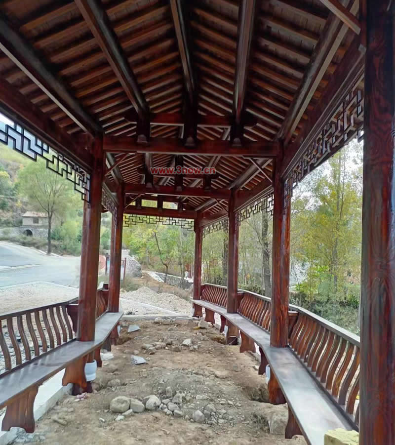 木質(zhì)長廊
