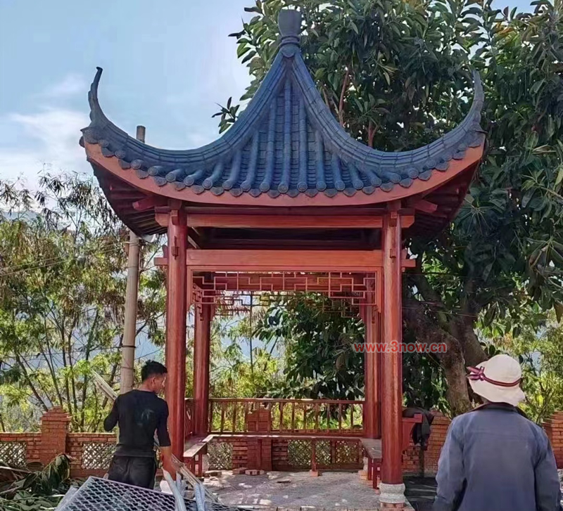 仿古涼亭