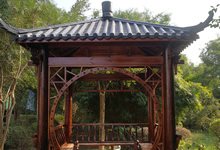 防腐木涼亭3000元一亭是不是真的？